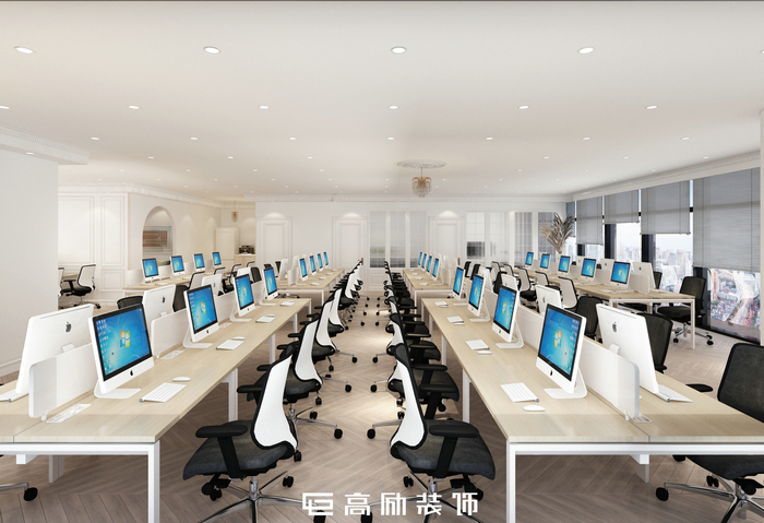 广州办公室装修效果图4